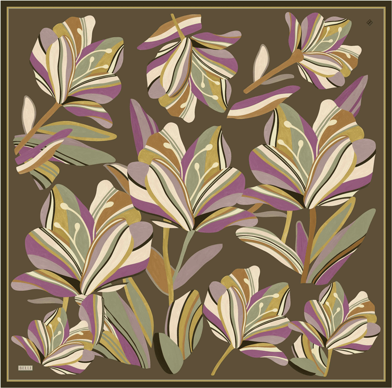 Belli Twill İpek Eşarp 4410-51