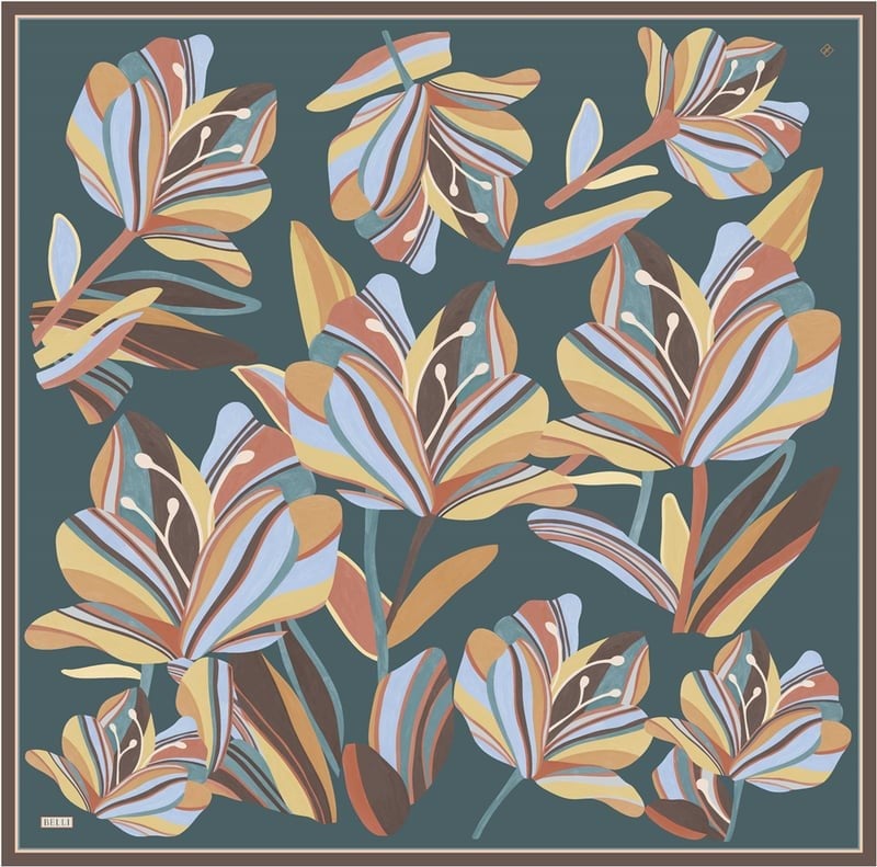 Belli Twill İpek Eşarp 4410-80