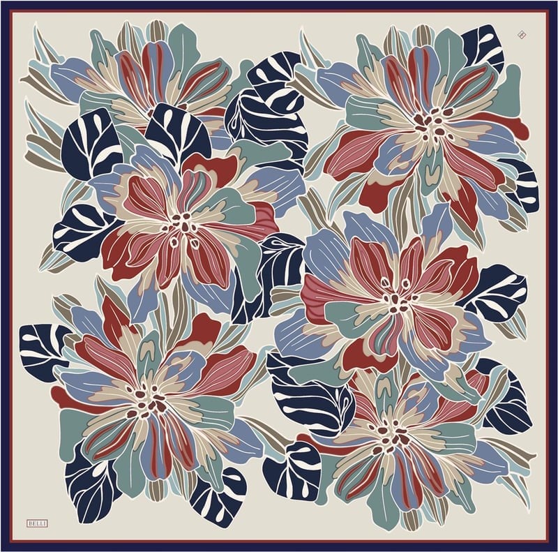 Belli Twill İpek Eşarp 4413-32