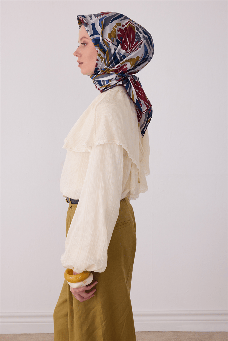Belli Twill İpek Eşarp 4417-36
