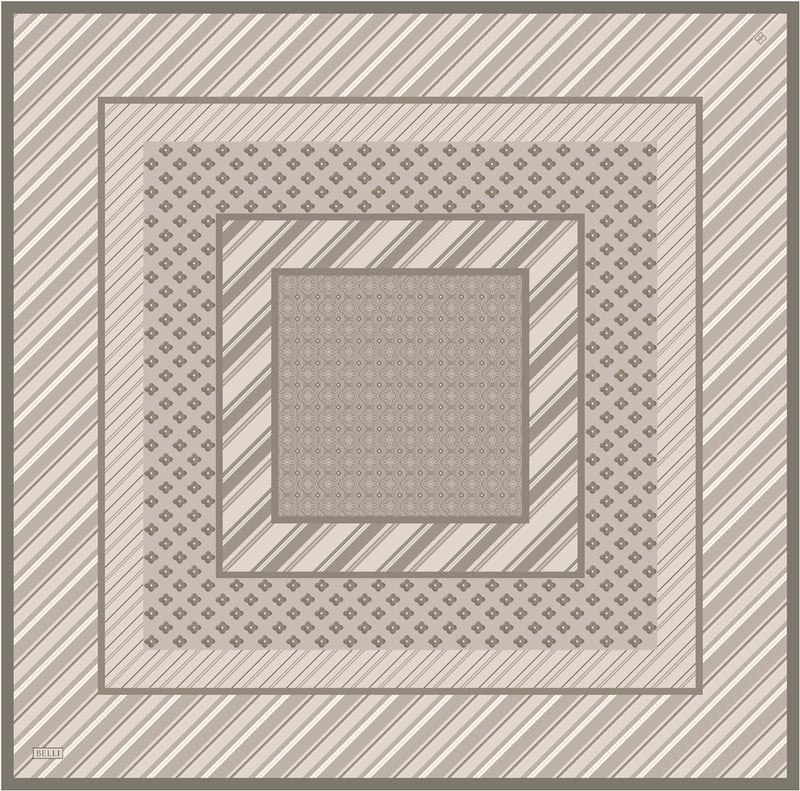 Belli Twill İpek Eşarp 4423-05 Bej
