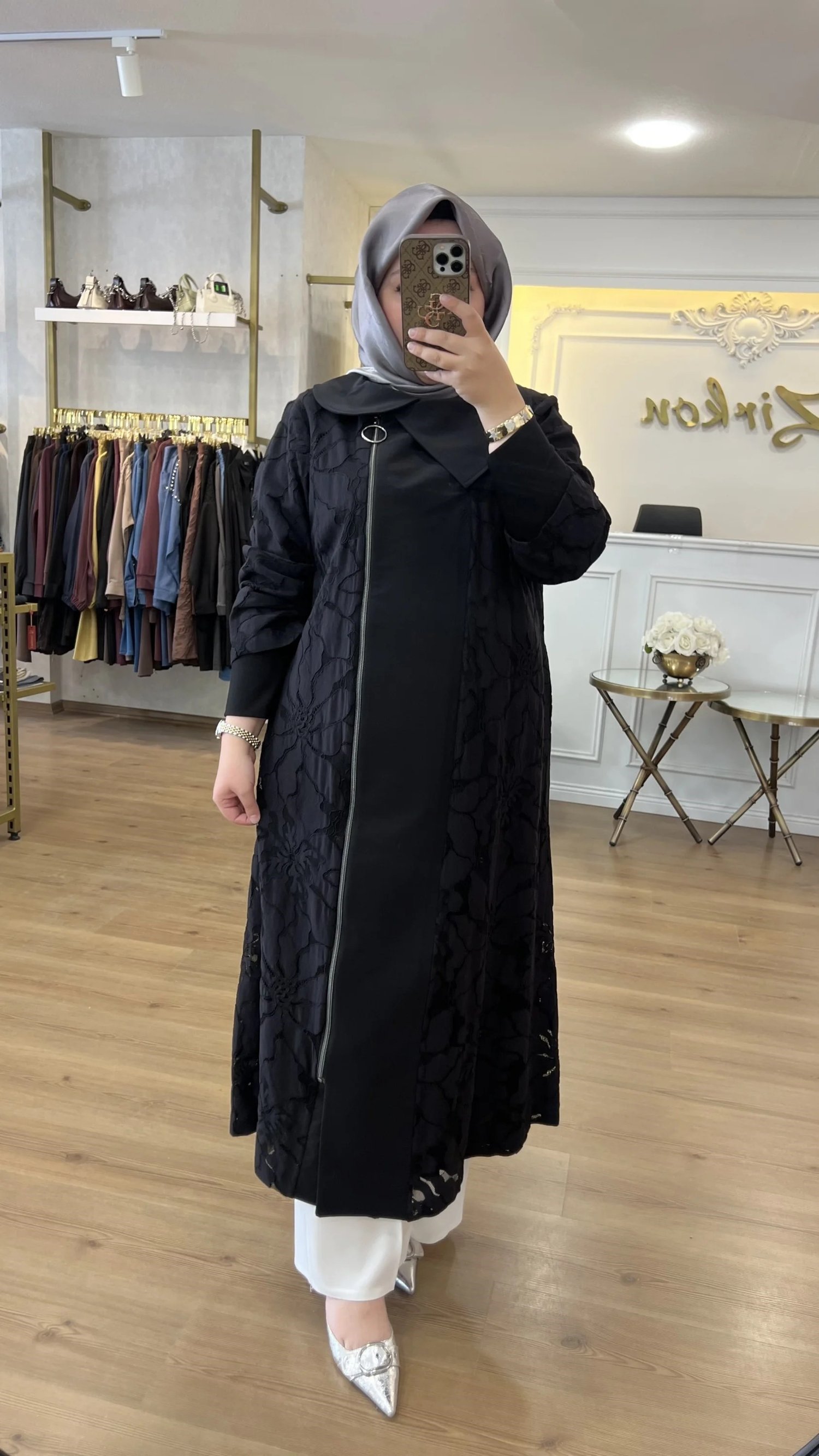 FATMA DANIŞMAN Brode Bebe Yaka Kap