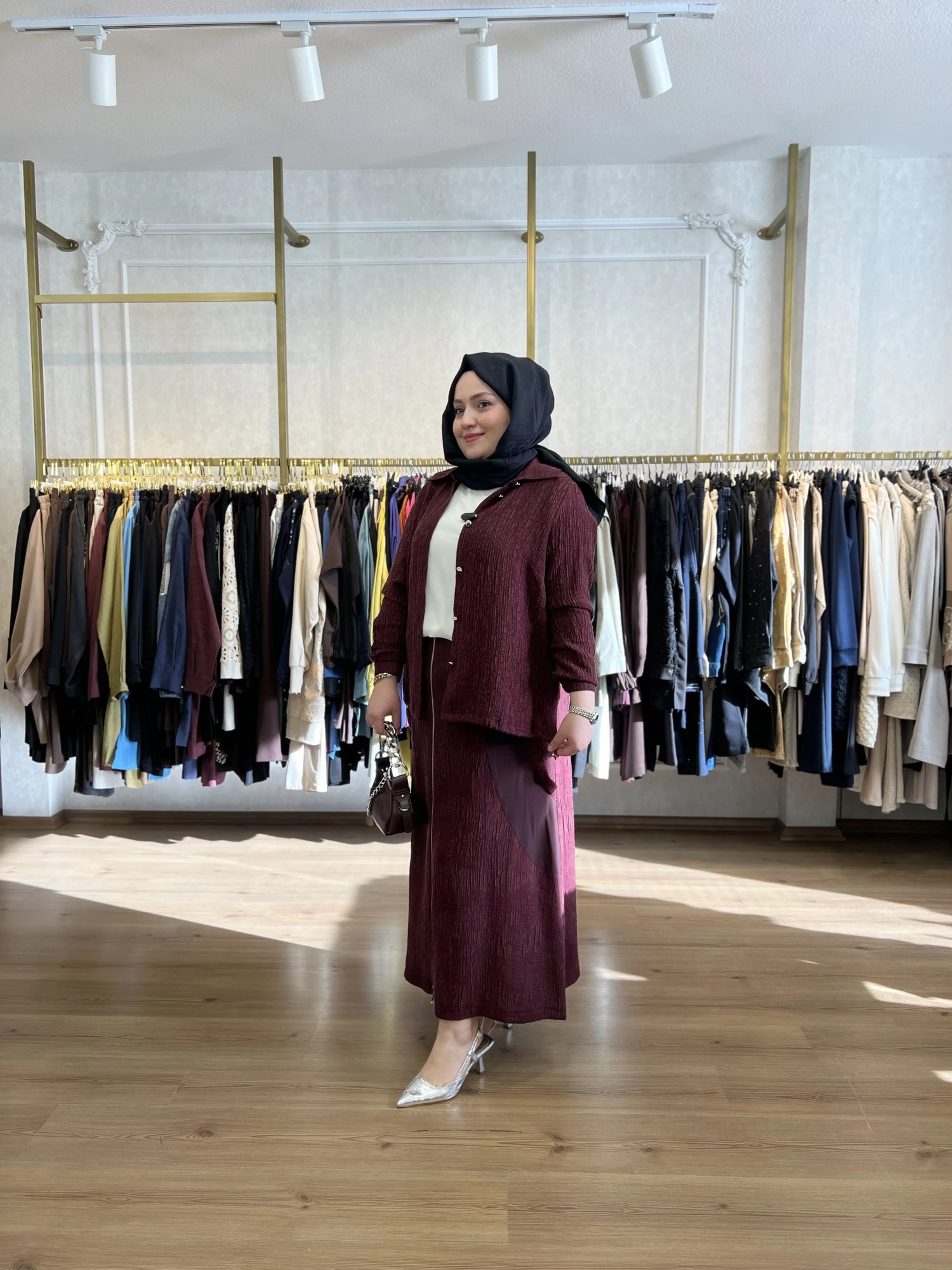 FATMA DANIŞMAN Fermuarlı Bürümcük Takım