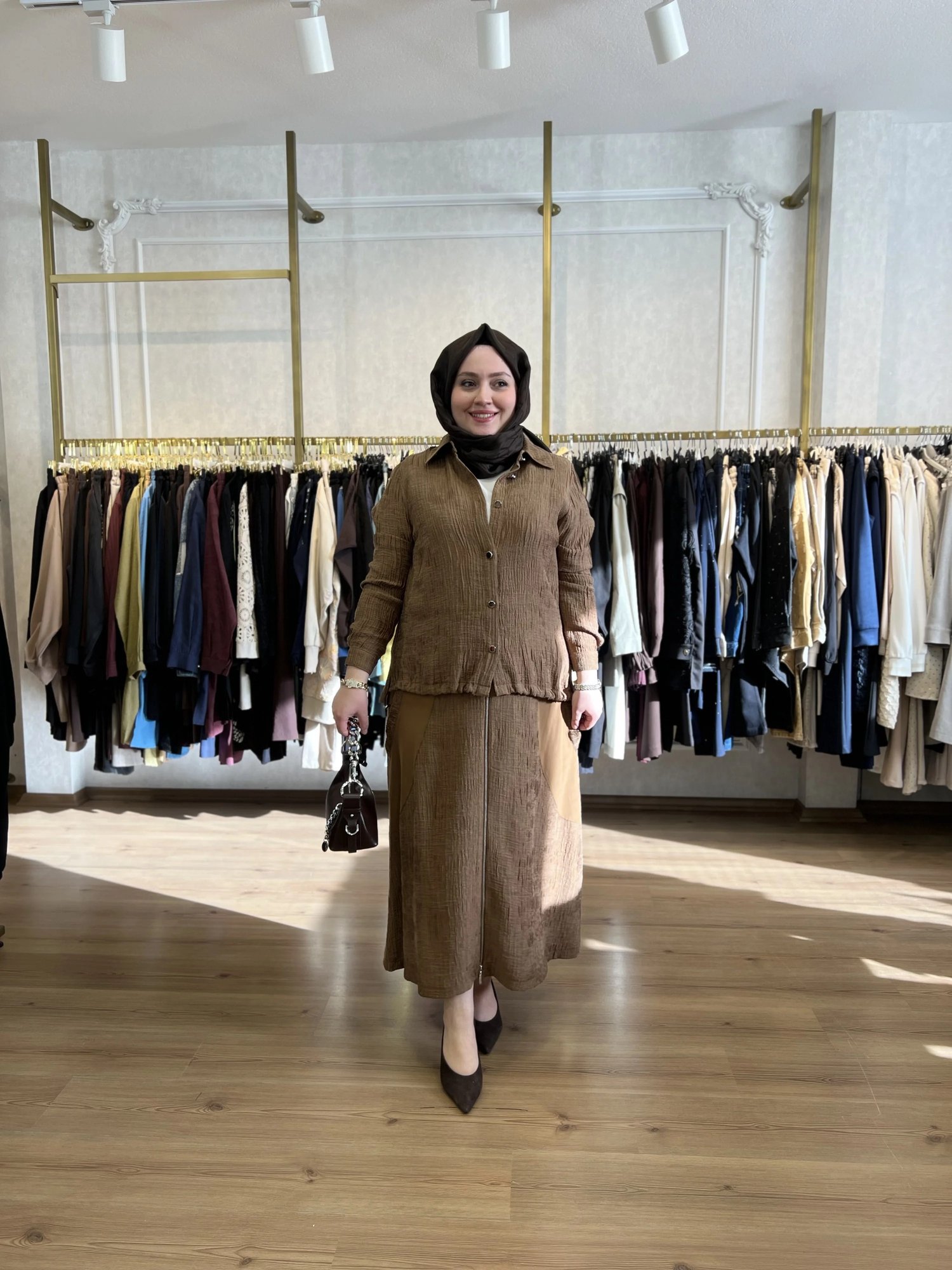 FATMA DANIŞMAN Fermuarlı Bürümcük Takım