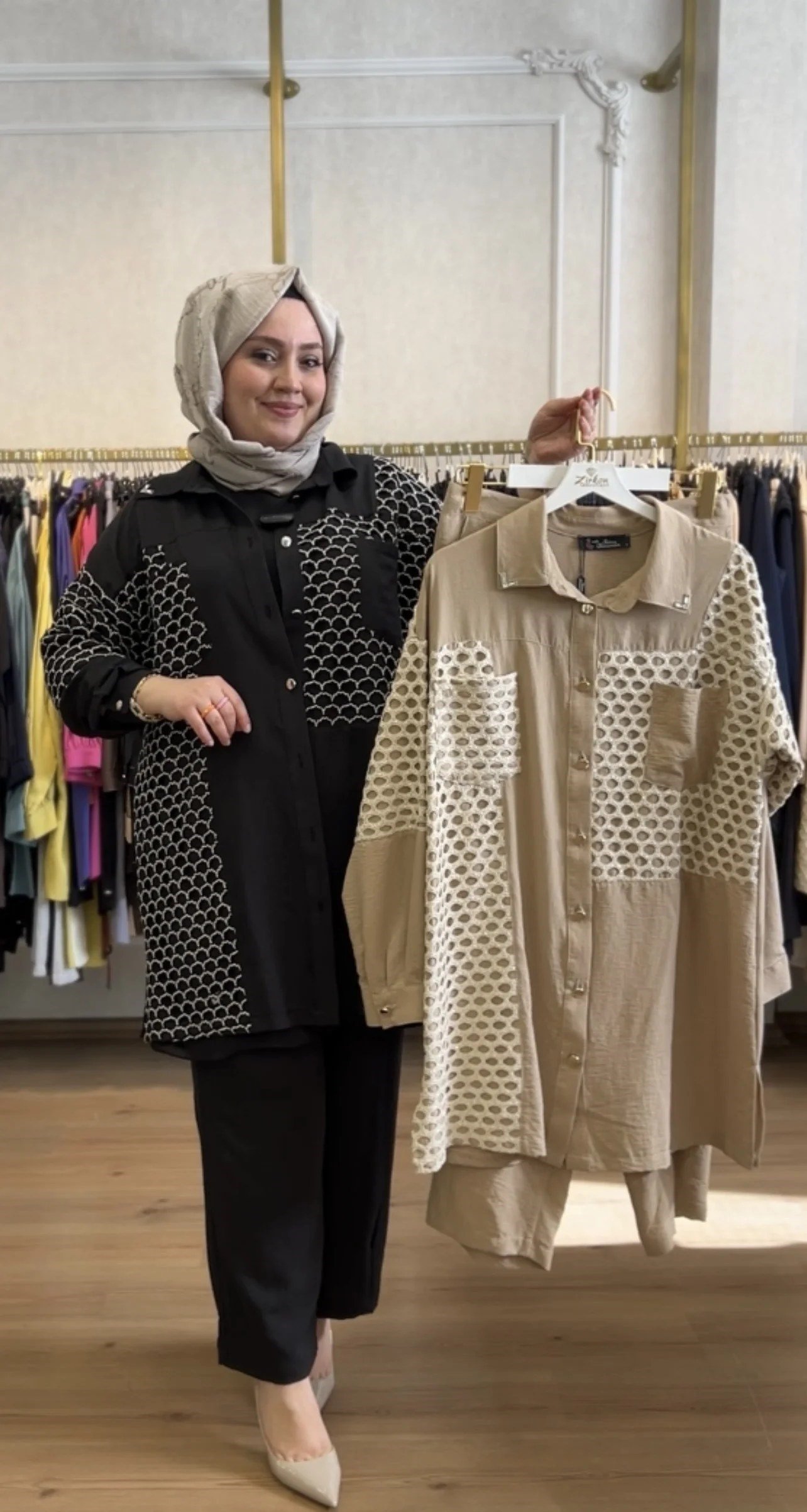 FATMA DANIŞMAN Fileli Pamuk Takım