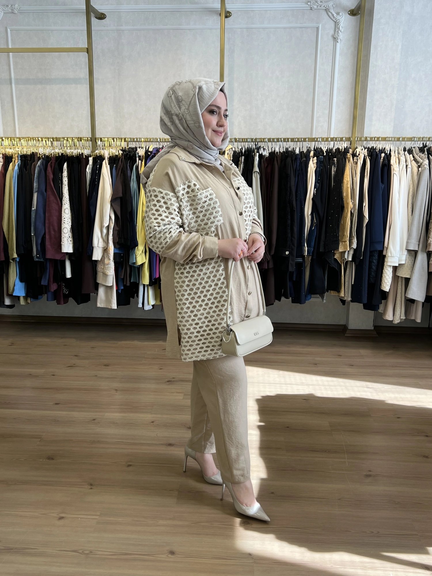 FATMA DANIŞMAN Fileli Pamuk Takım