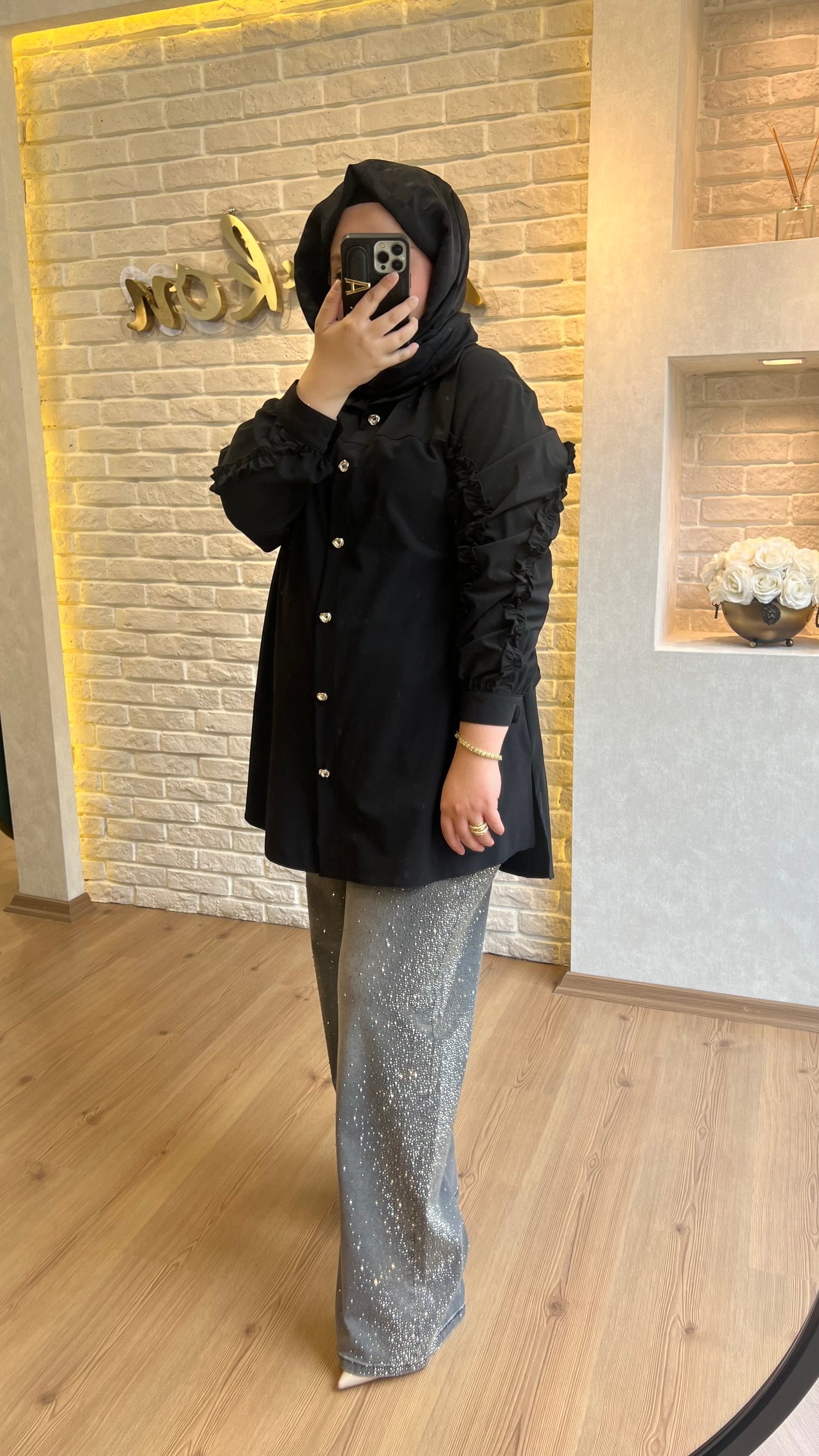 FATMA DANIŞMAN Fırfırlı Giyçık 