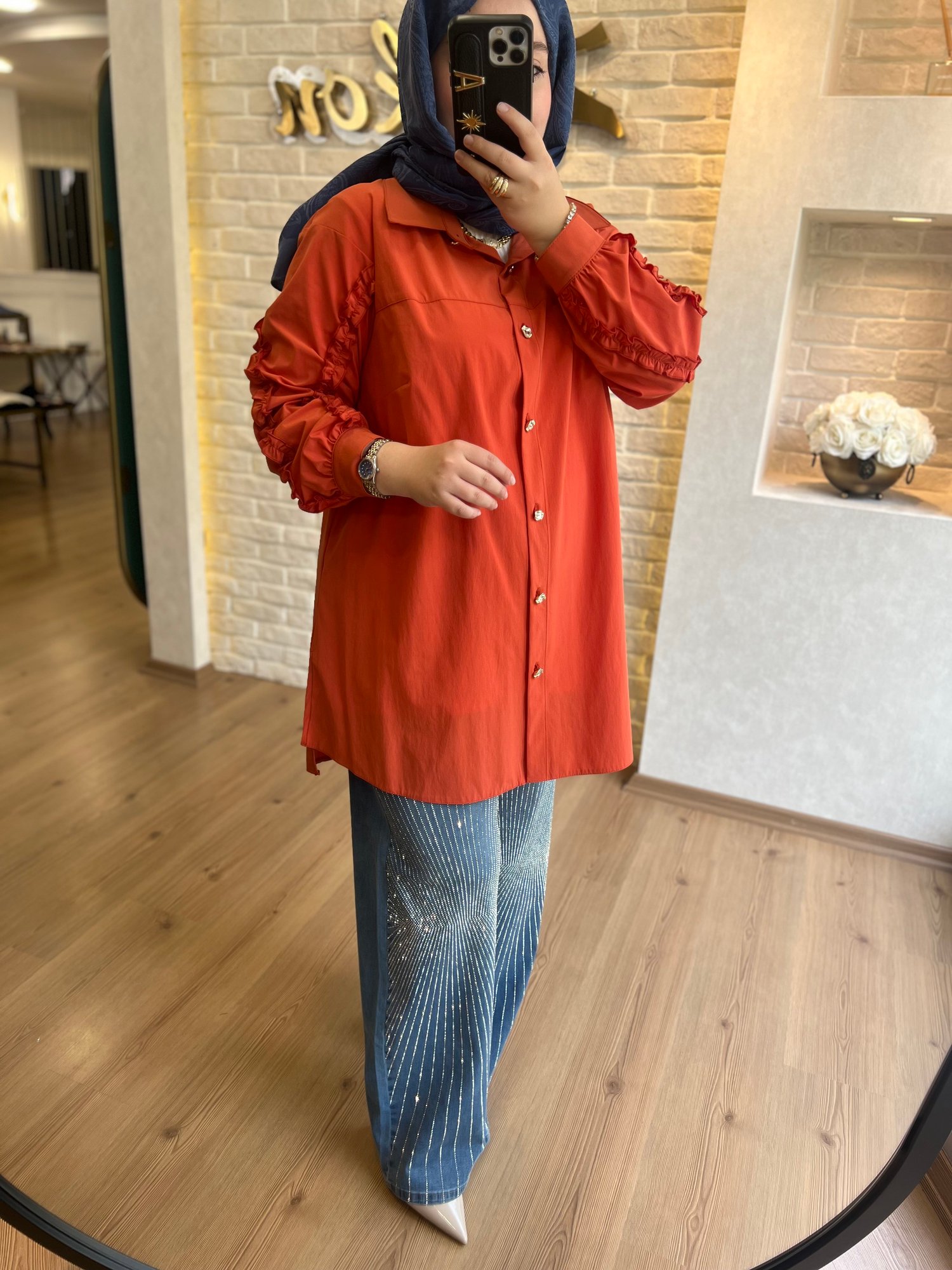 FATMA DANIŞMAN Fırfırlı Giyçık 