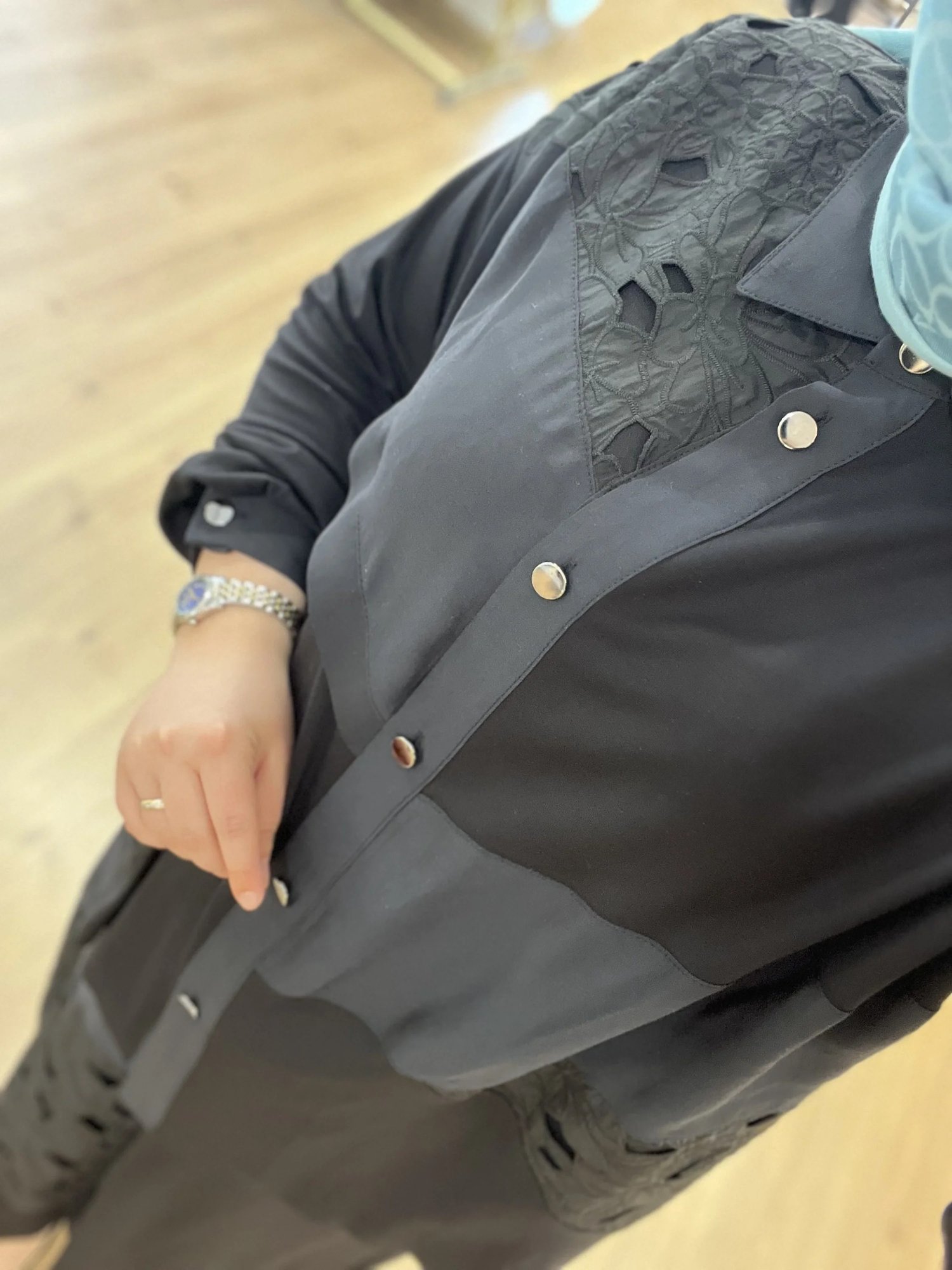 FATMA DANIŞMAN Güpürlü Etek Takım