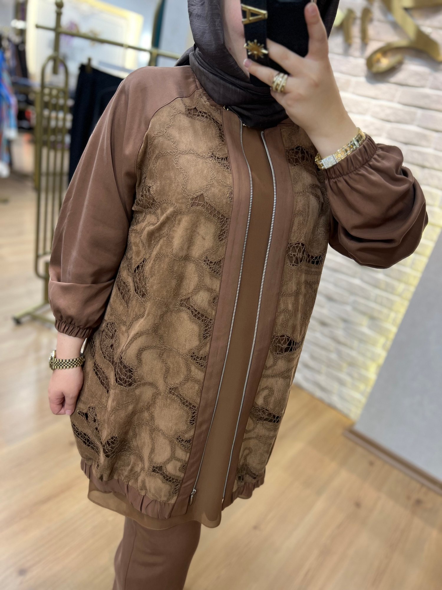 Fatma Danışman Nubuklu Bomber Takım