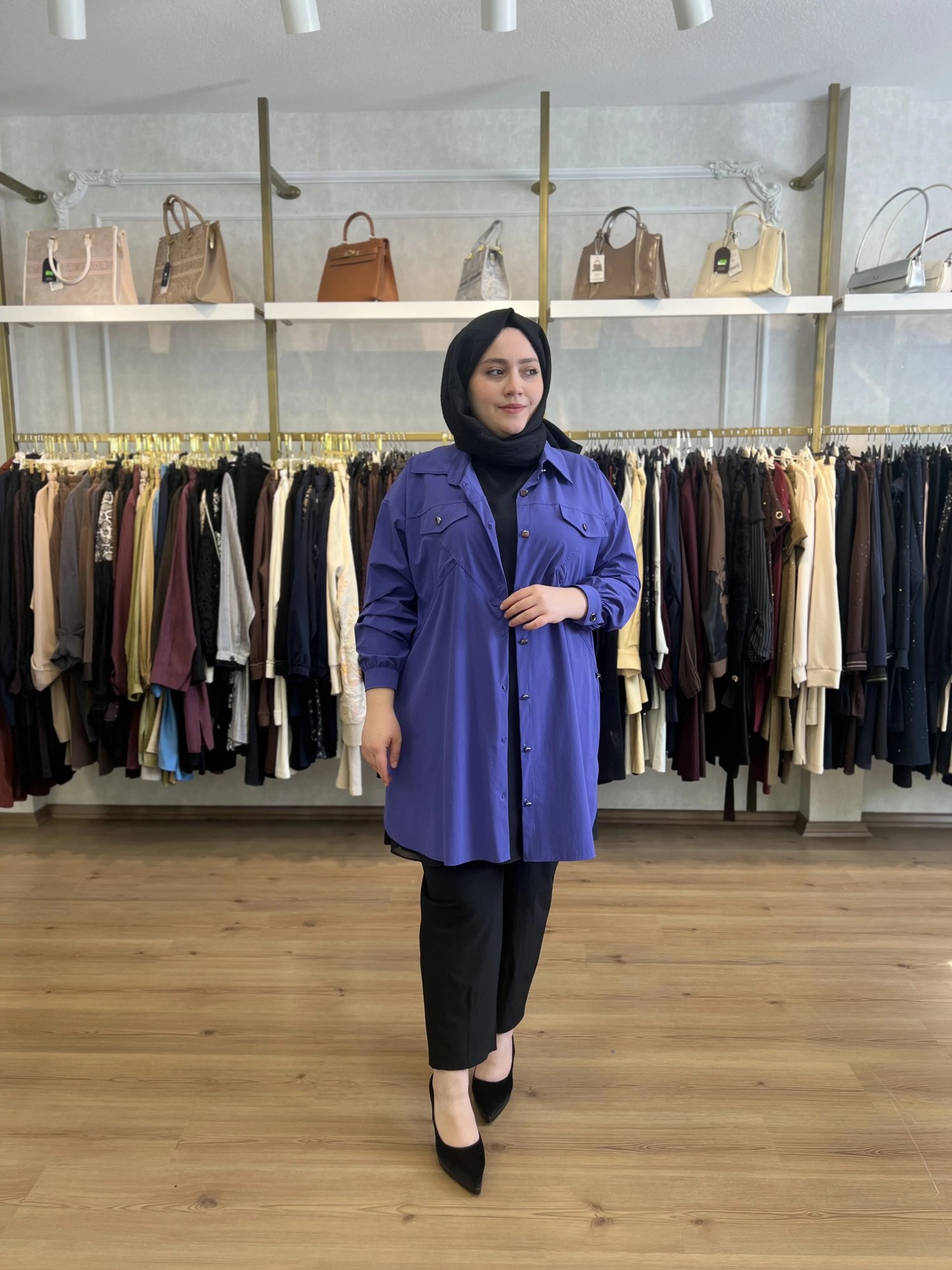 FATMA DANIŞMAN Sırt Nakışlı Yazlık Takım
