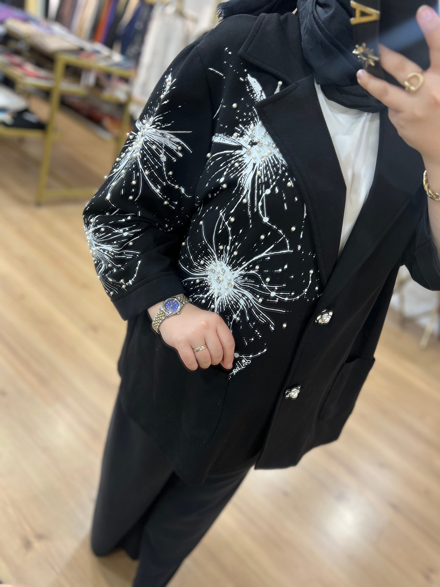 İTHAL Taşlı Blazer Ceket