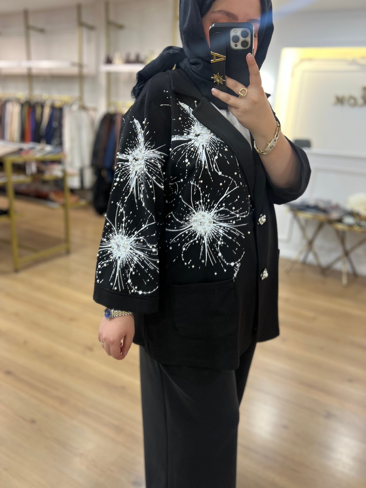 İTHAL Taşlı Blazer Ceket