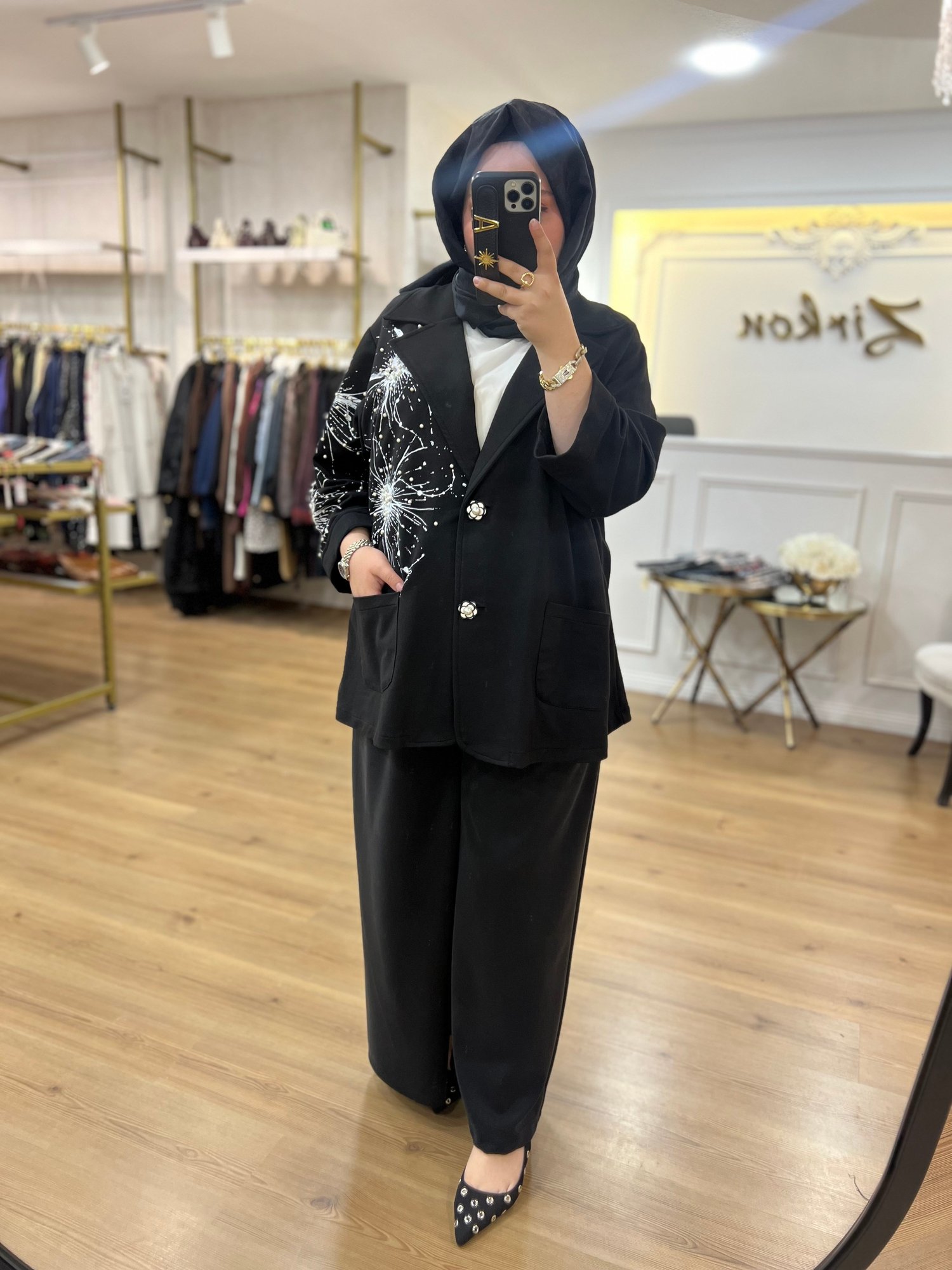 İTHAL Taşlı Blazer Ceket