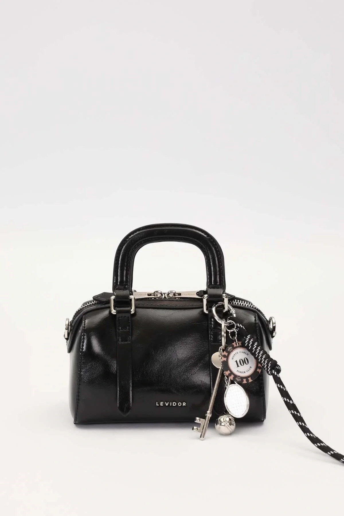 LEVİDOR Charm Aksesuarlı El Çantası