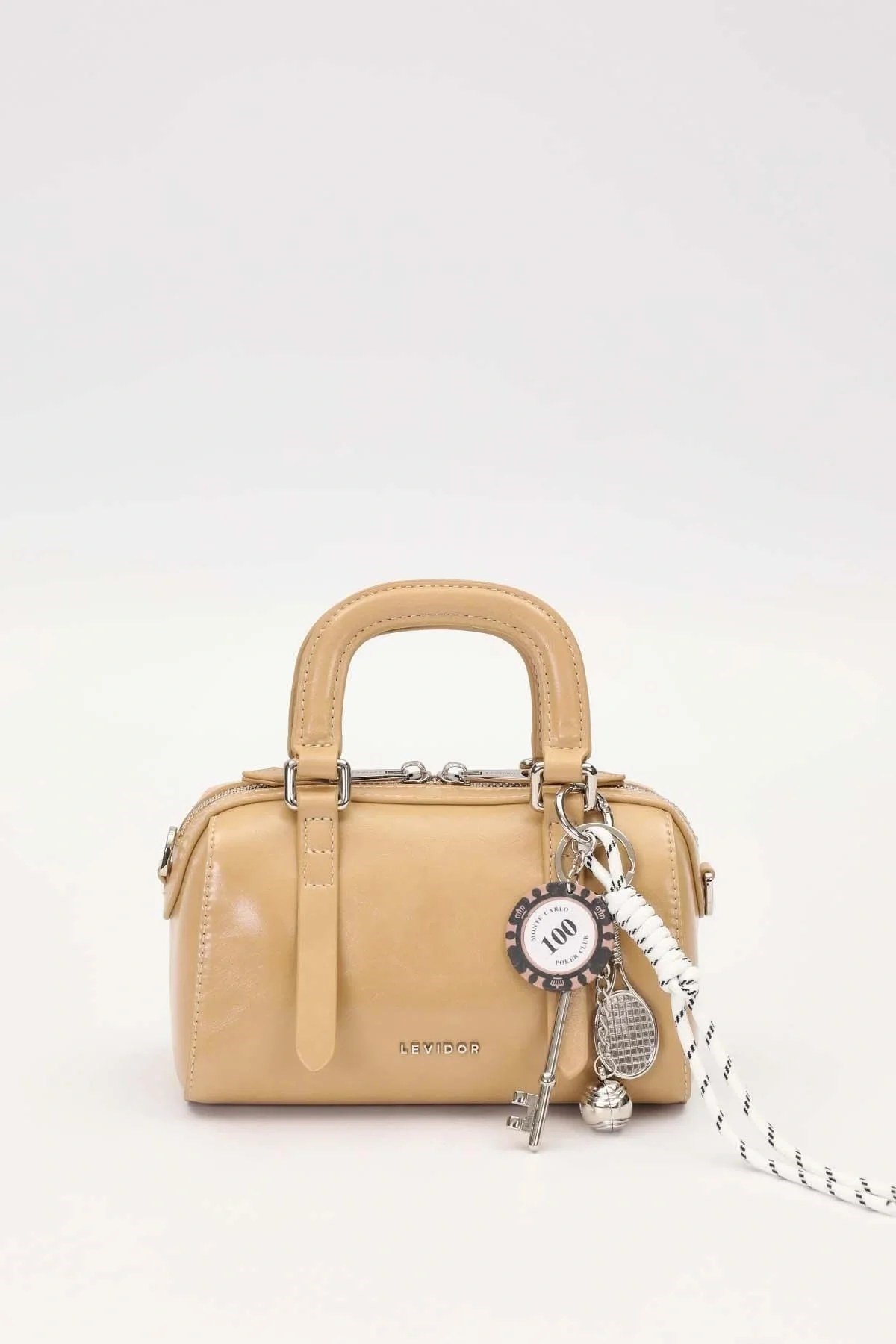 LEVİDOR Charm Aksesuarlı El Çantası