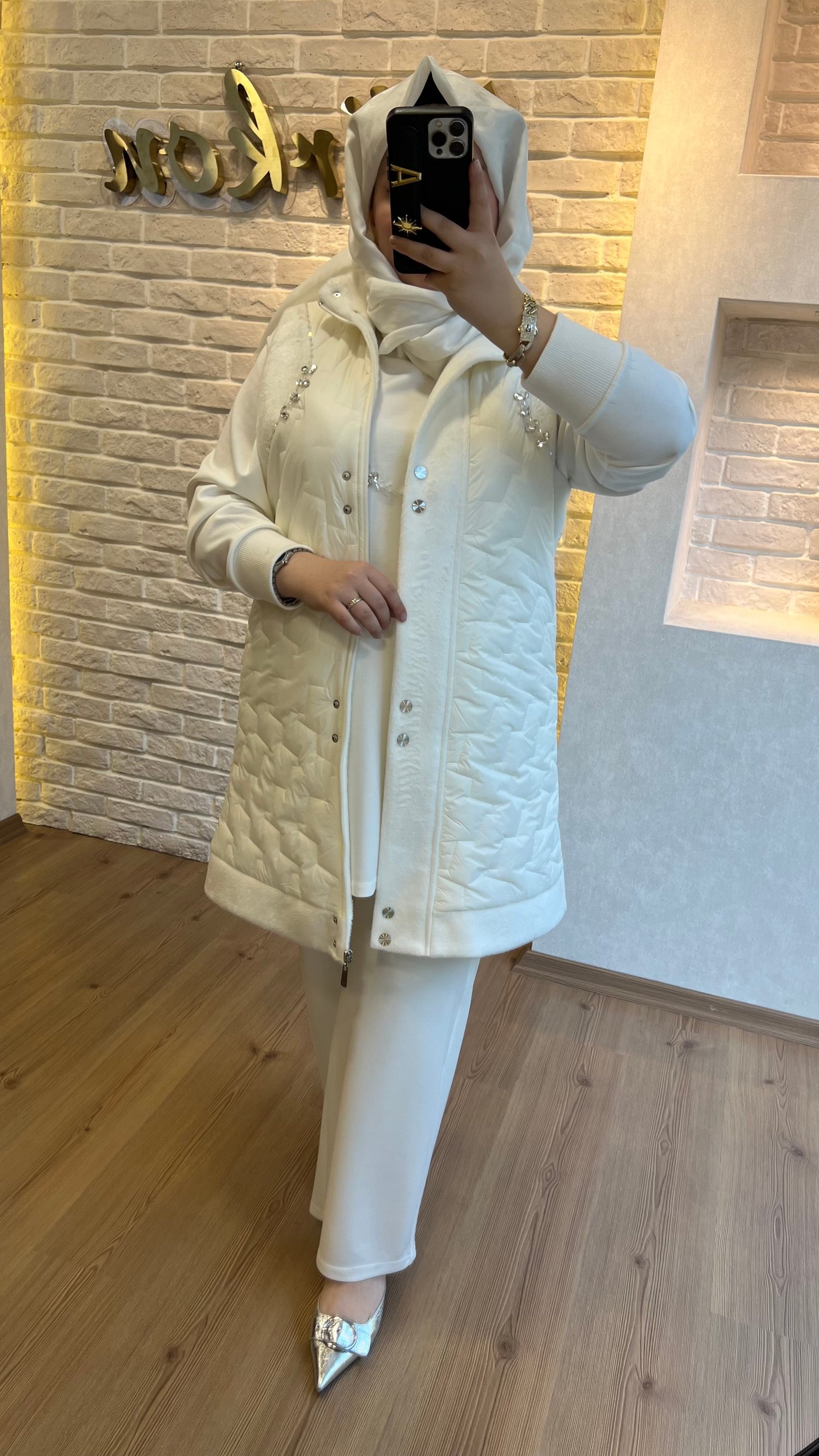 PUREVA Taşlı Üçlü Takım 