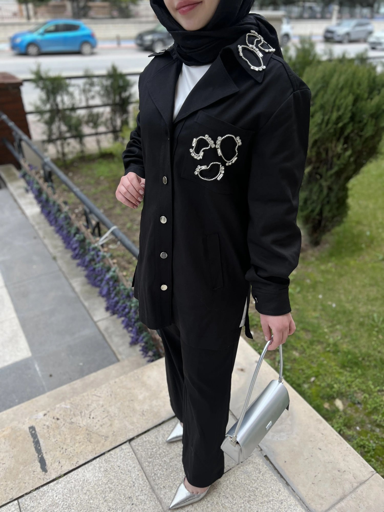 SBL Taşlı Gabardin TAKIM