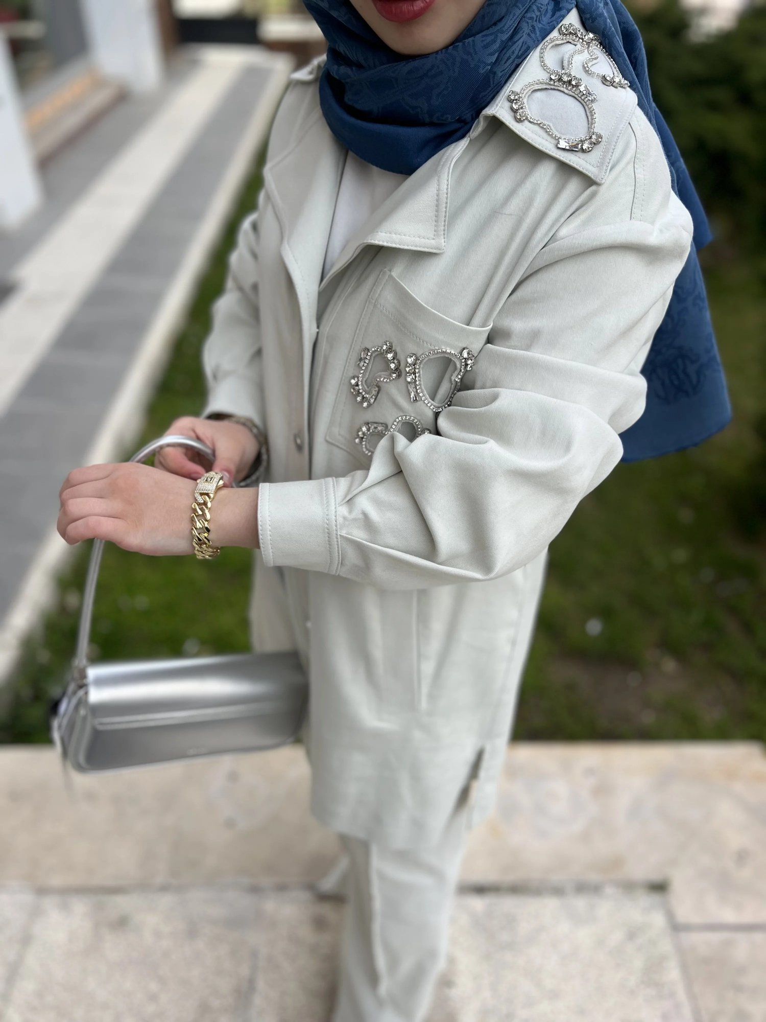 SBL Taşlı Gabardin TAKIM