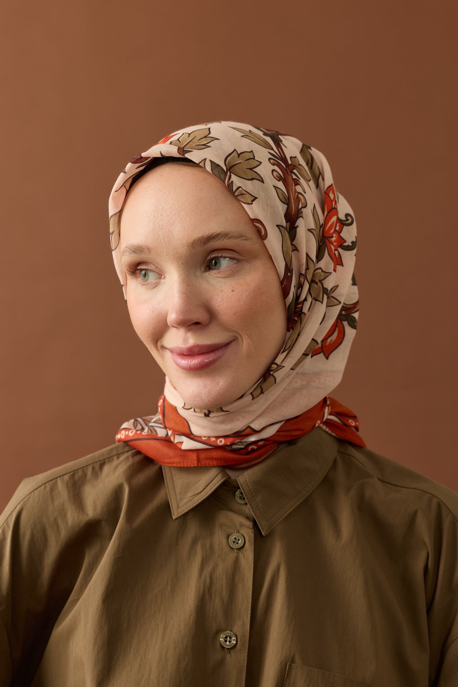 Babür Pamuk Eşarp