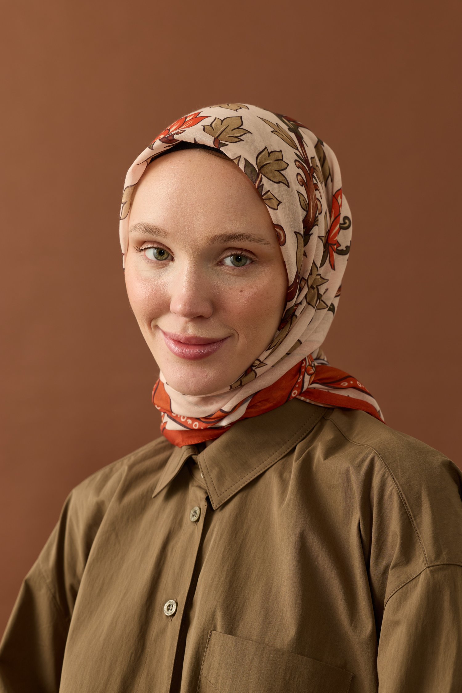 Babür Pamuk Eşarp