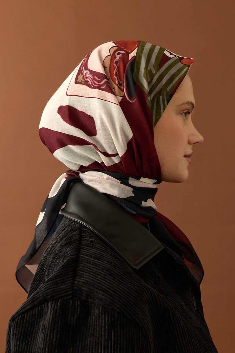Bozkır Esintisi Pamuk Eşarp