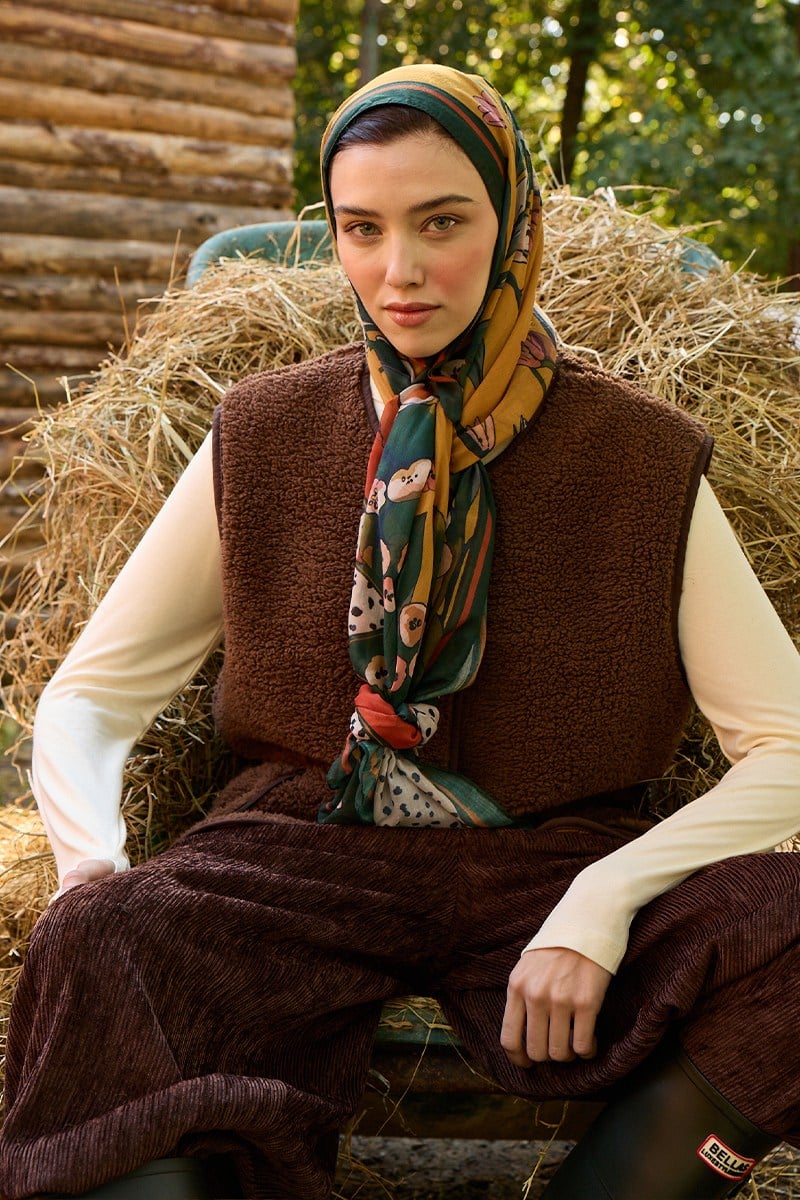Büyülü Bahçe Şal