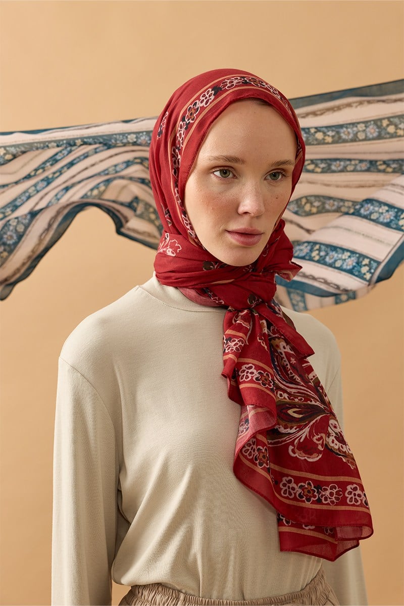 Etnik Motif Şal