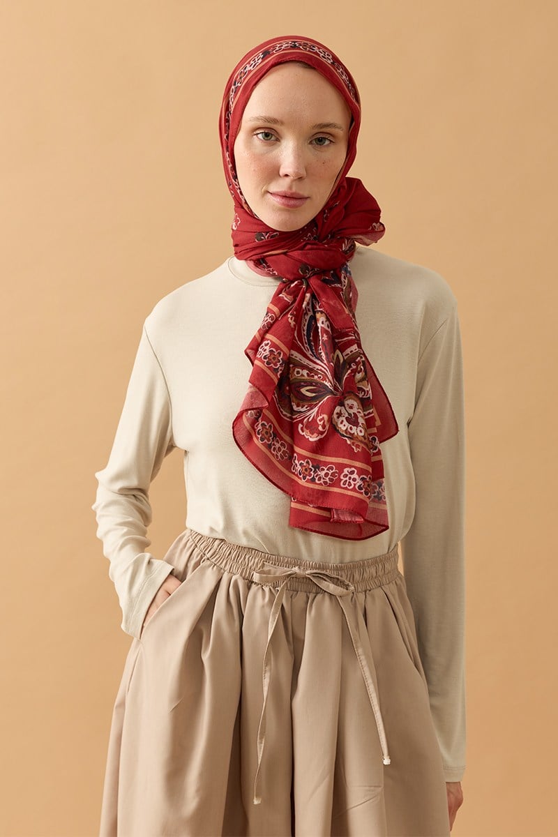 Etnik Motif Şal
