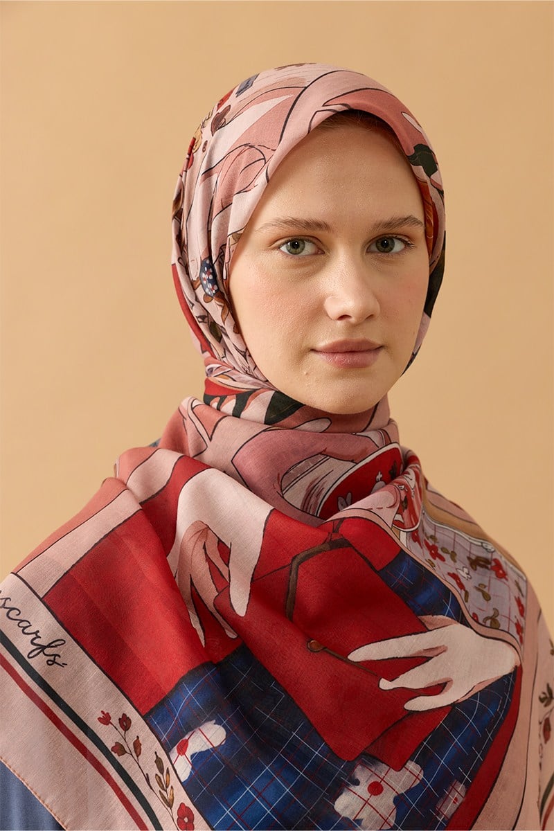 Mimoza Pamuk Eşarp