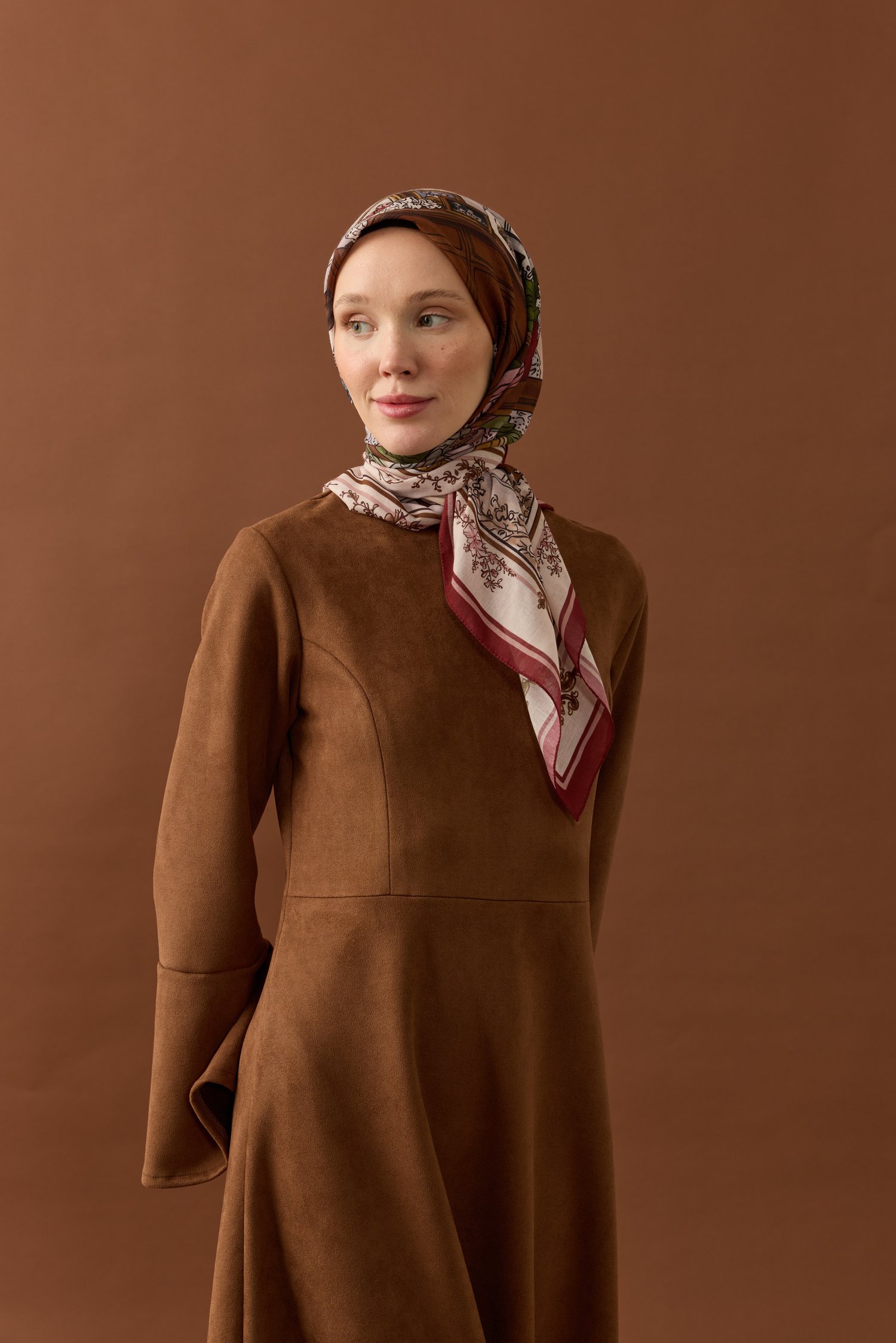 Nostaljik Atölye Pamuk Eşarp