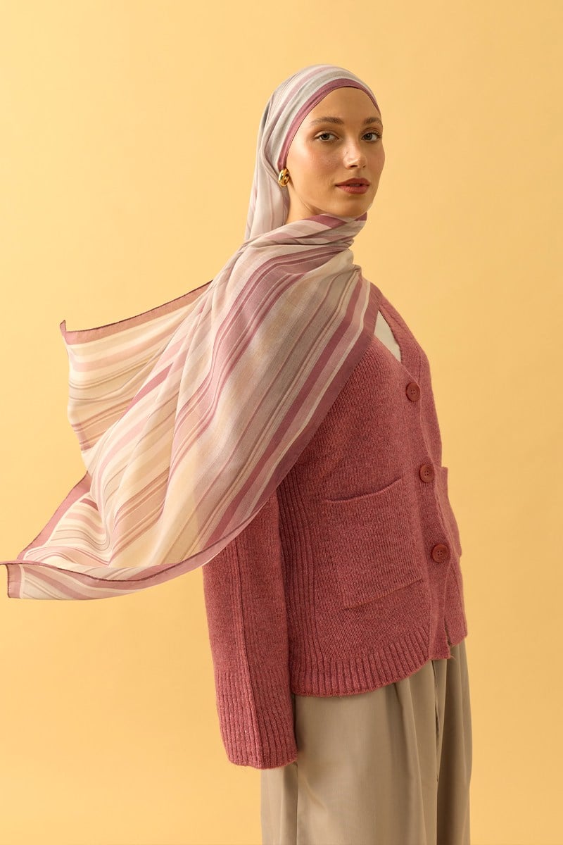 Pastel Ritim Şal