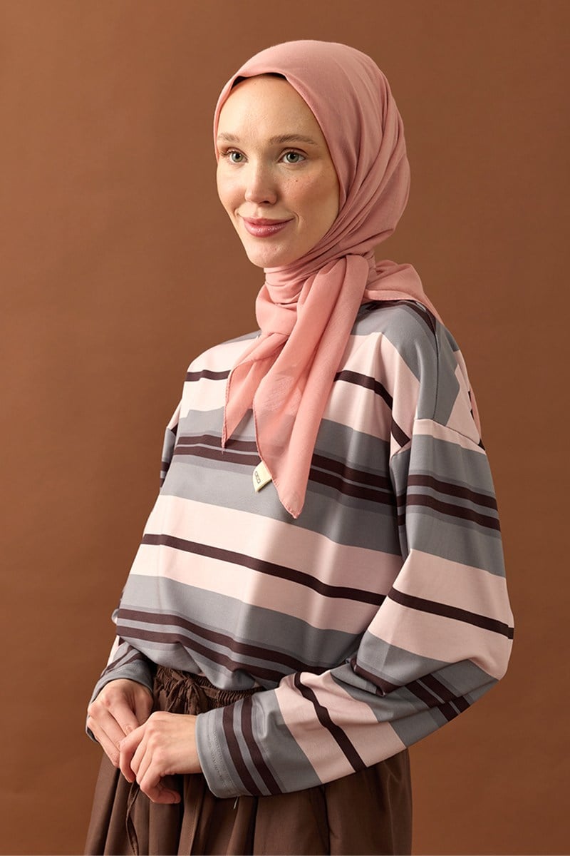 Pudra Pamuk Eşarp