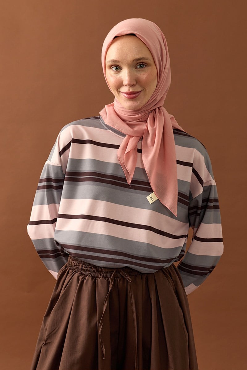 Pudra Pamuk Eşarp