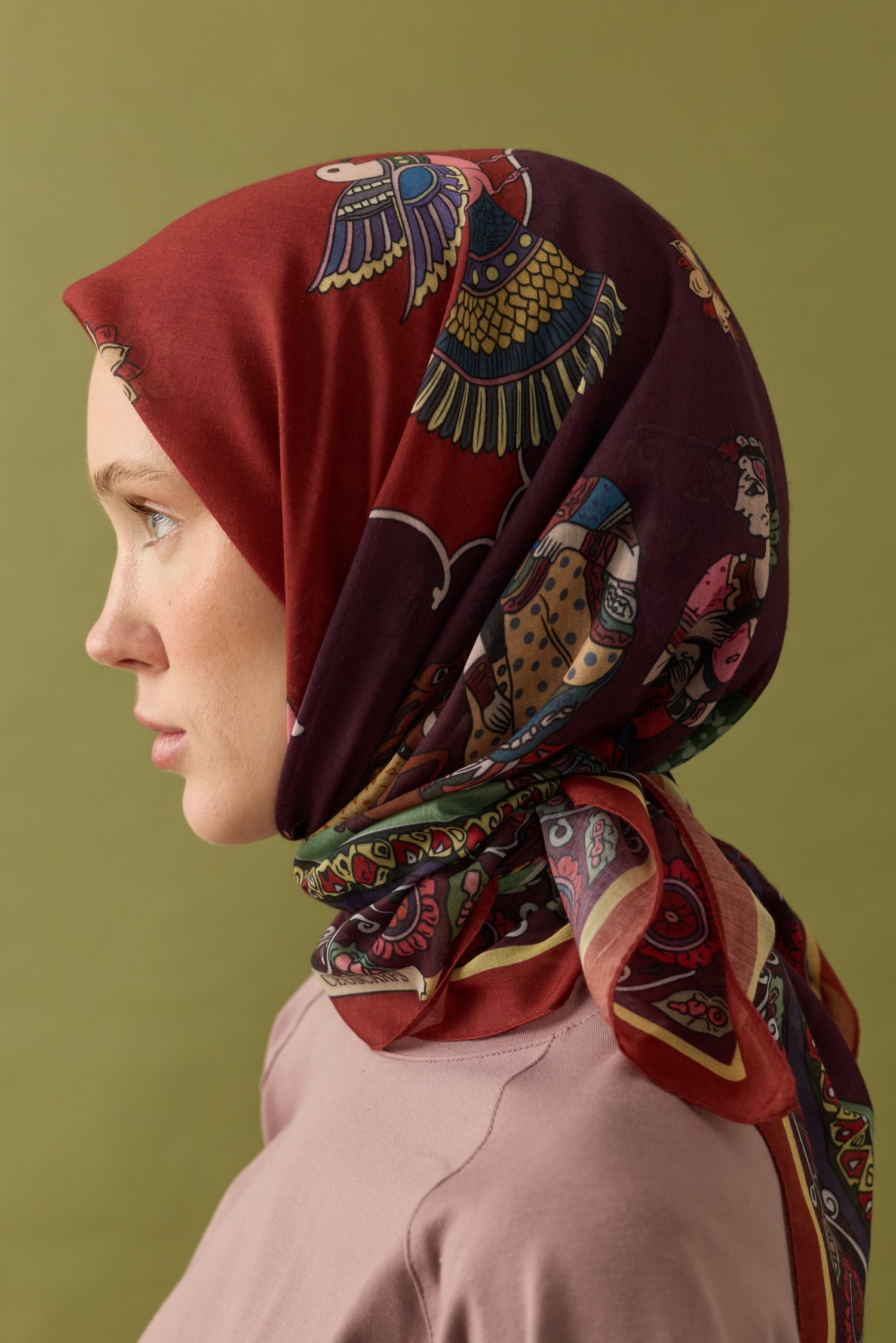 Saray Bahçesi Pamuk Eşarp