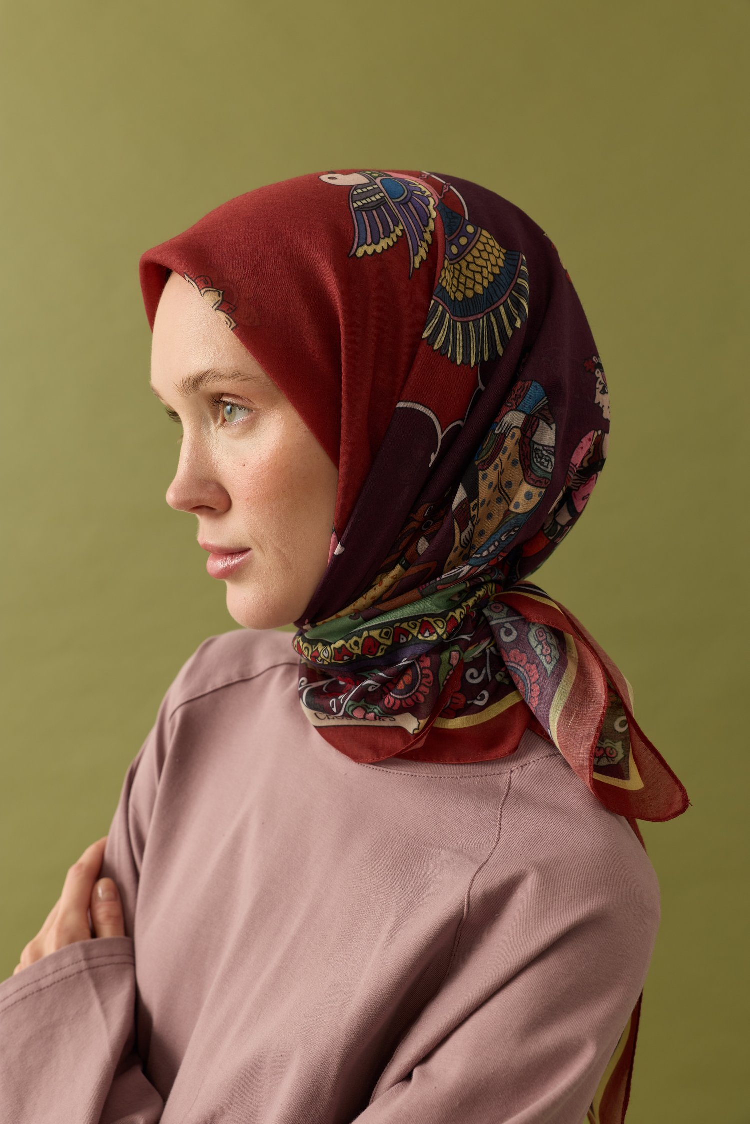 Saray Bahçesi Pamuk Eşarp