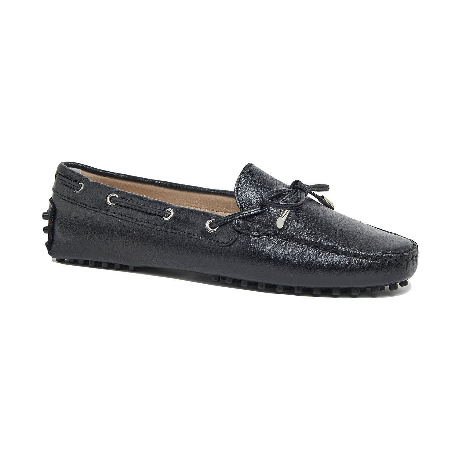 Siyah Palermo  Kadın Deri Loafer