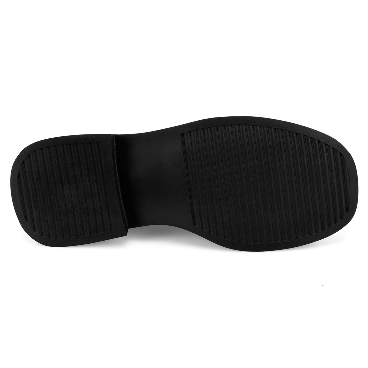 Kadın Siyah Deri Loafer