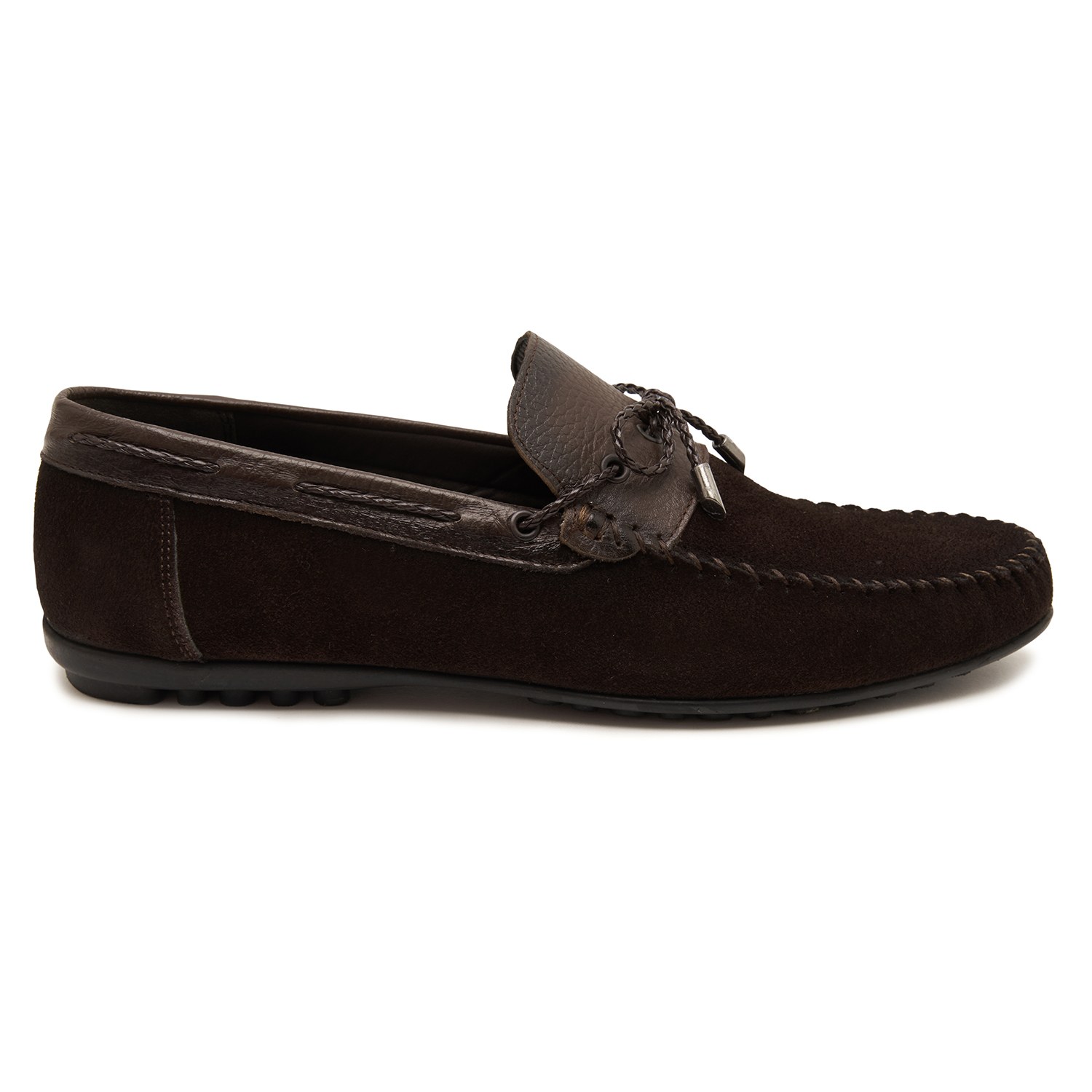 Mauro Kahve Erkek Süet Loafer