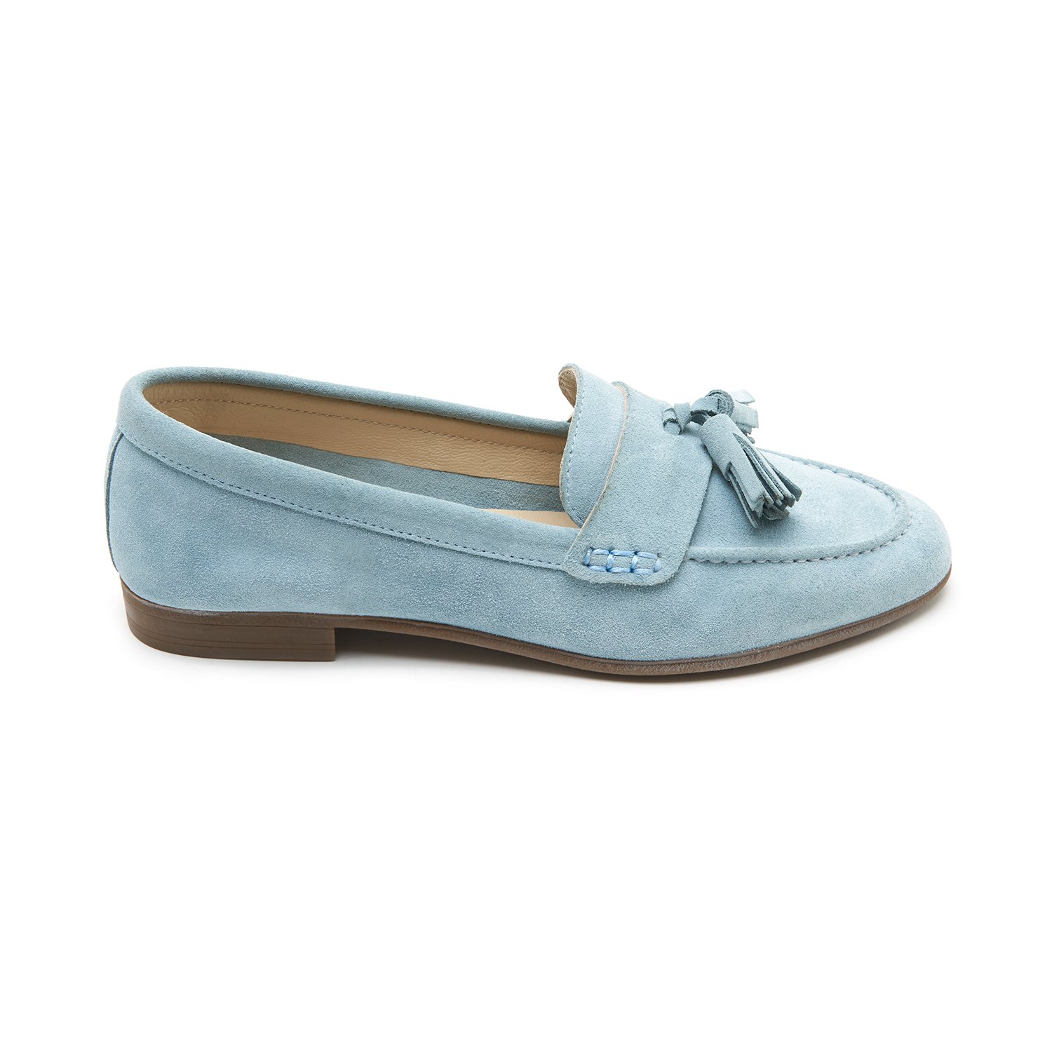 Peppard Mavi Kadın Süet Loafer
