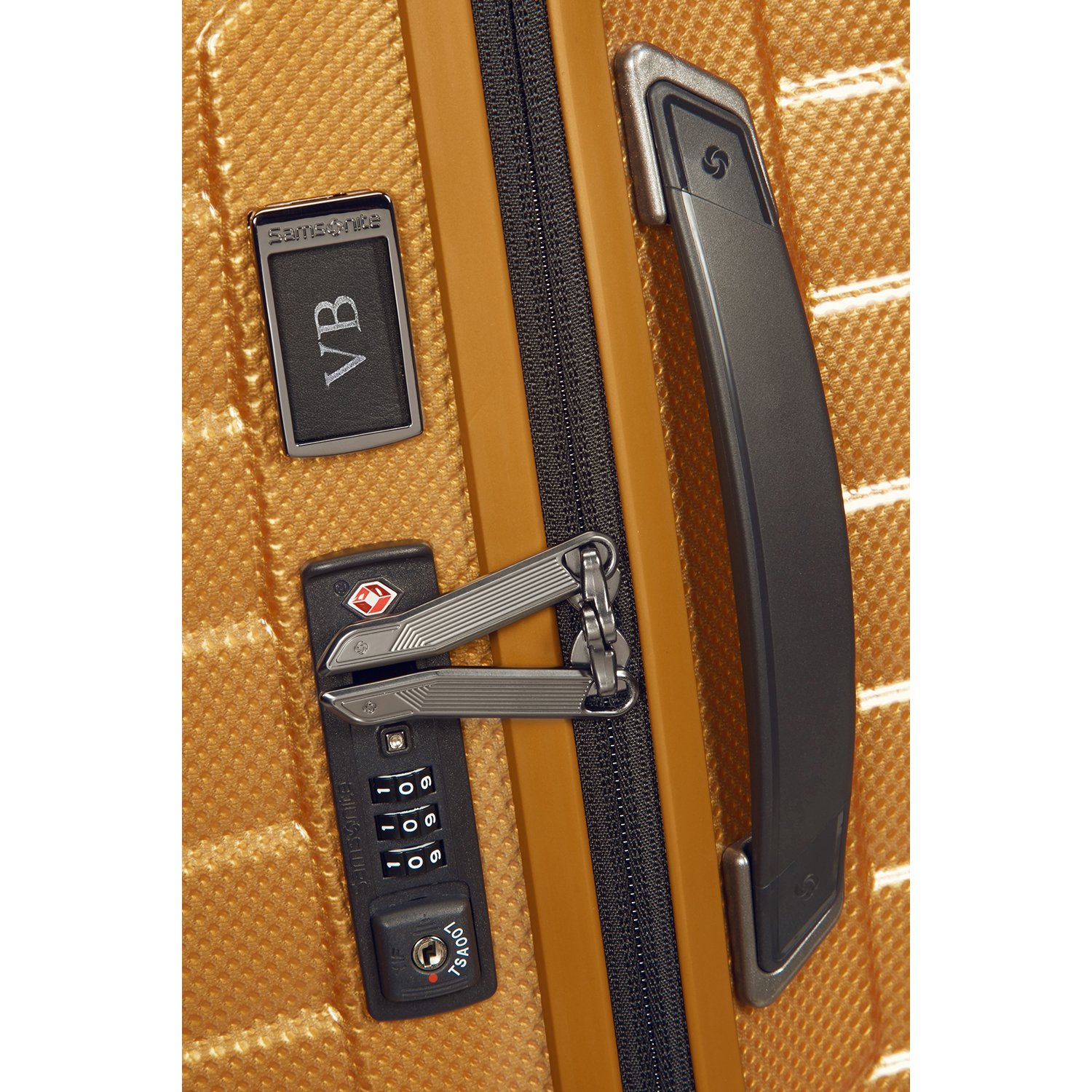 Samsonite Proxis - Spinner Sarı 4 Tekerlekli Ekstra Büyük Boy Valiz 81 cm