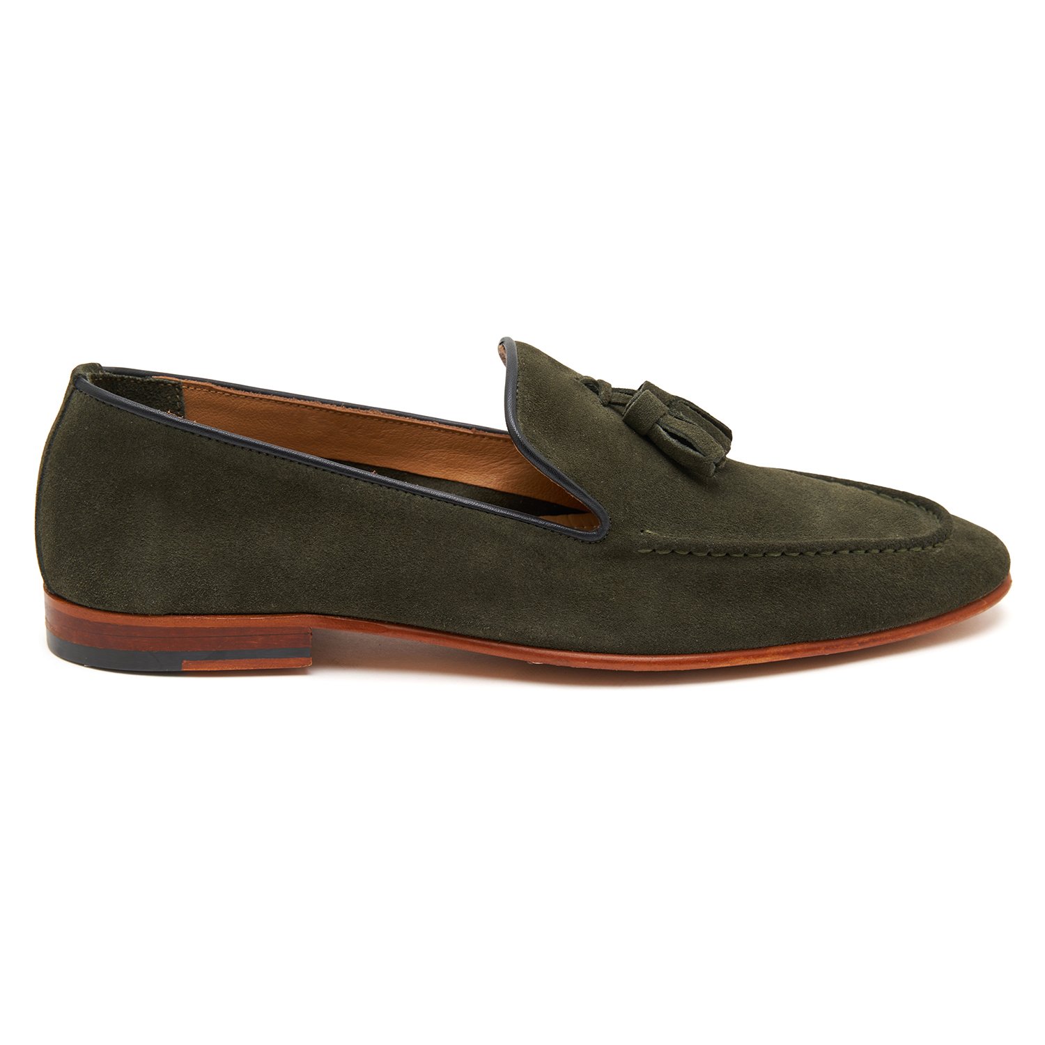 Yeşil Philip Erkek Süet Loafer