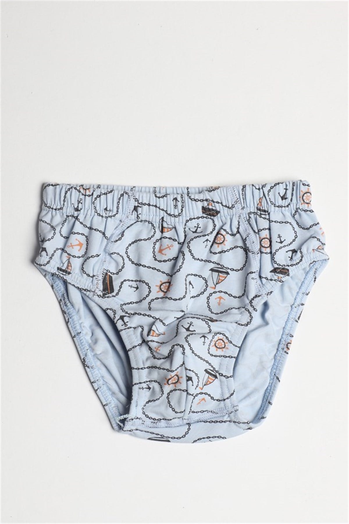 Baykar Erkek Çocuk Çapa Baskılı Boxer 3'lüi Set 3651 Beyaz