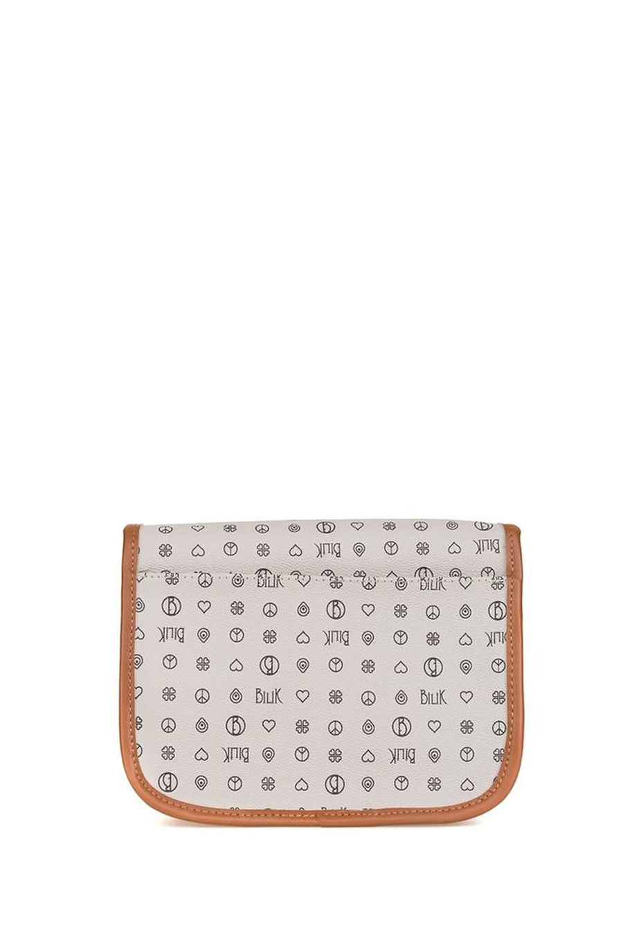 Bilik Deri Monogram Kadın Çapraz Askılı Çanta