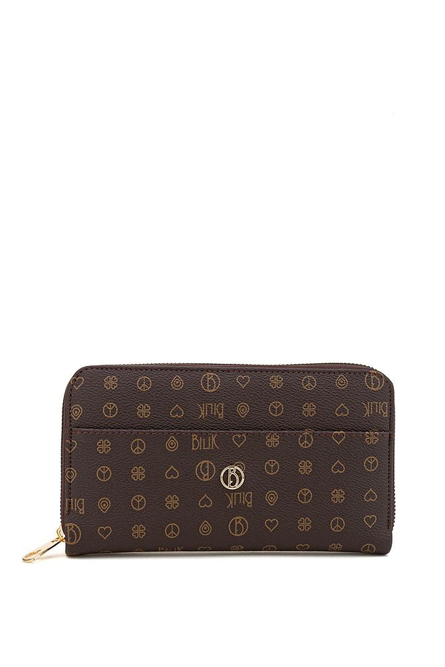 Bilik Deri Monogram Kadın Cüzdan