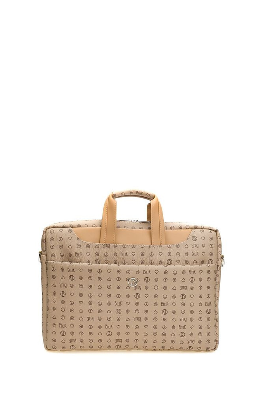 Bilik Deri Monogram Kadın Laptop & Evrak Çantası