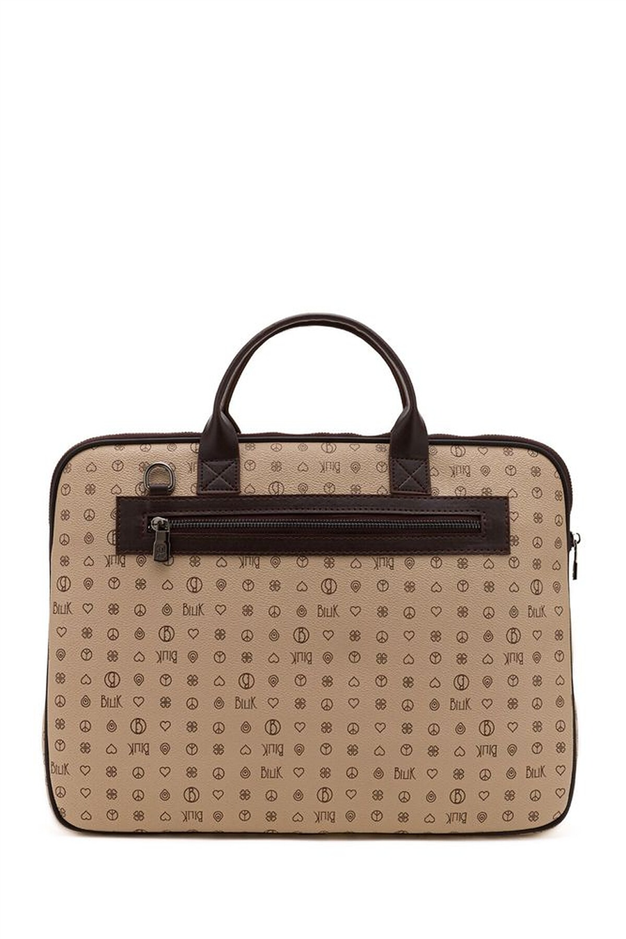 Bilik Deri Monogram Unisex Laptop & Evrak Çantası