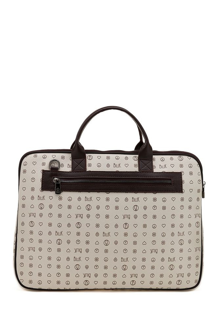 Bilik Deri Monogram Unisex Laptop & Evrak Çantası