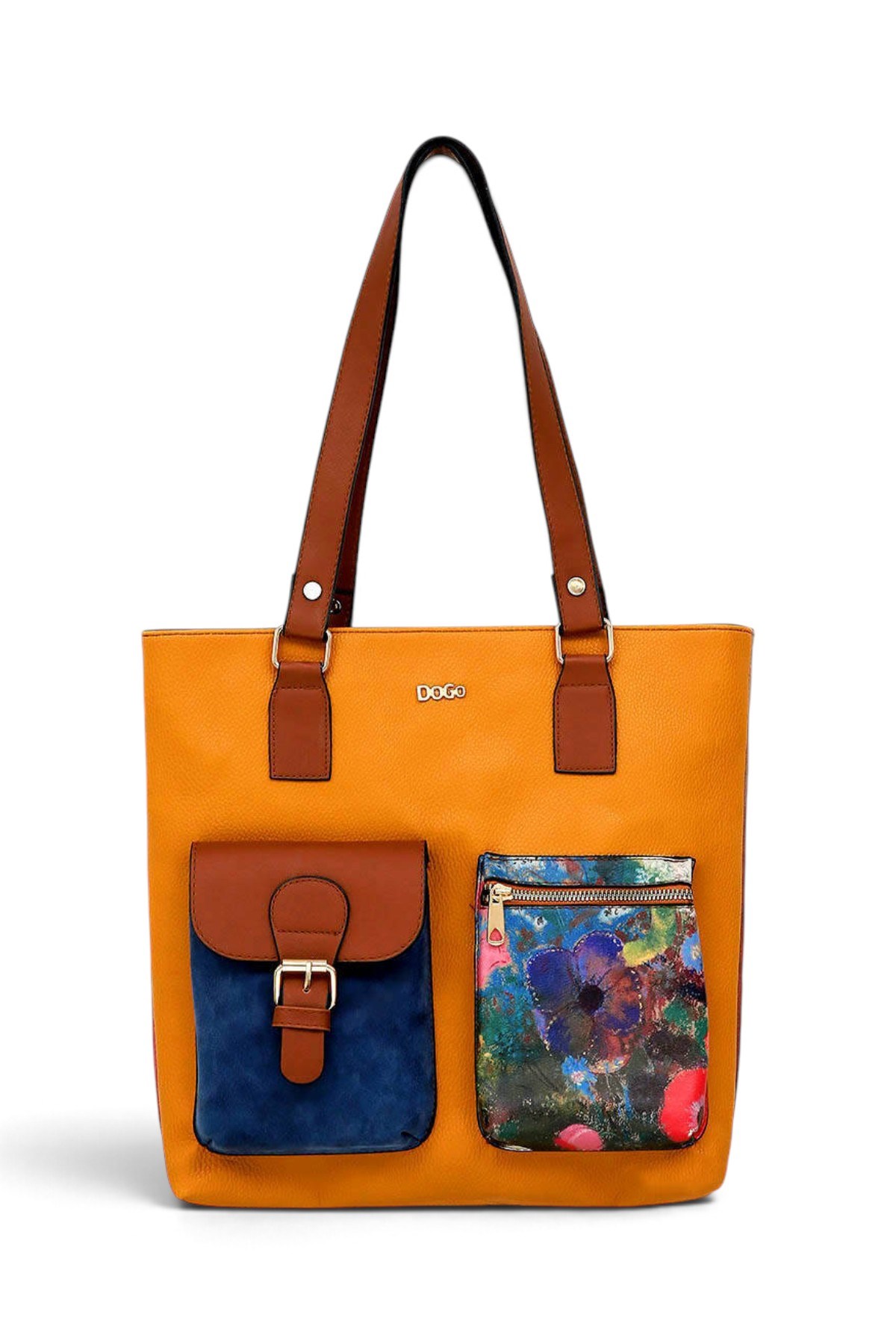Dogo Paperflower Multi Pocket Bag Kadın Omuz Çantası