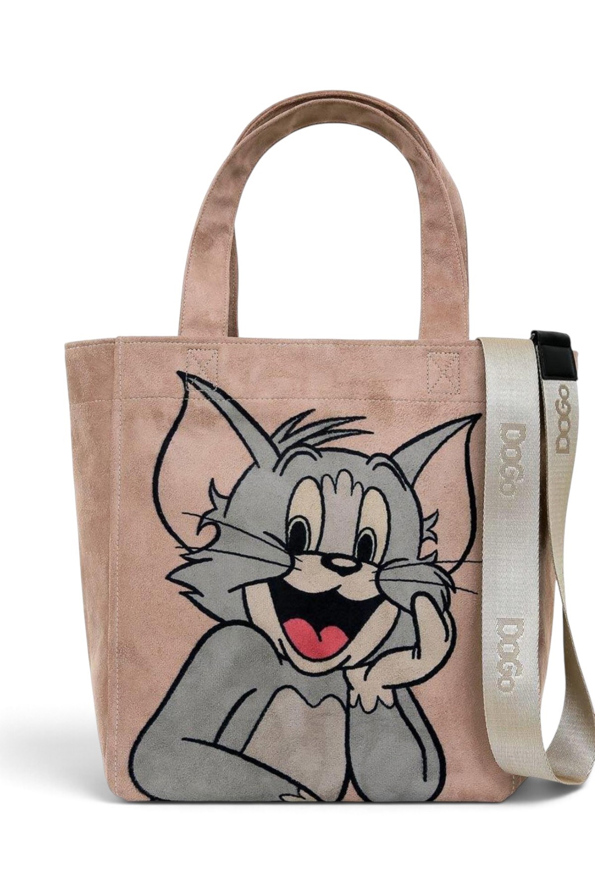 Dogo Smiles And Whiskers Tag Bag Large Kadın Omuz Çantası